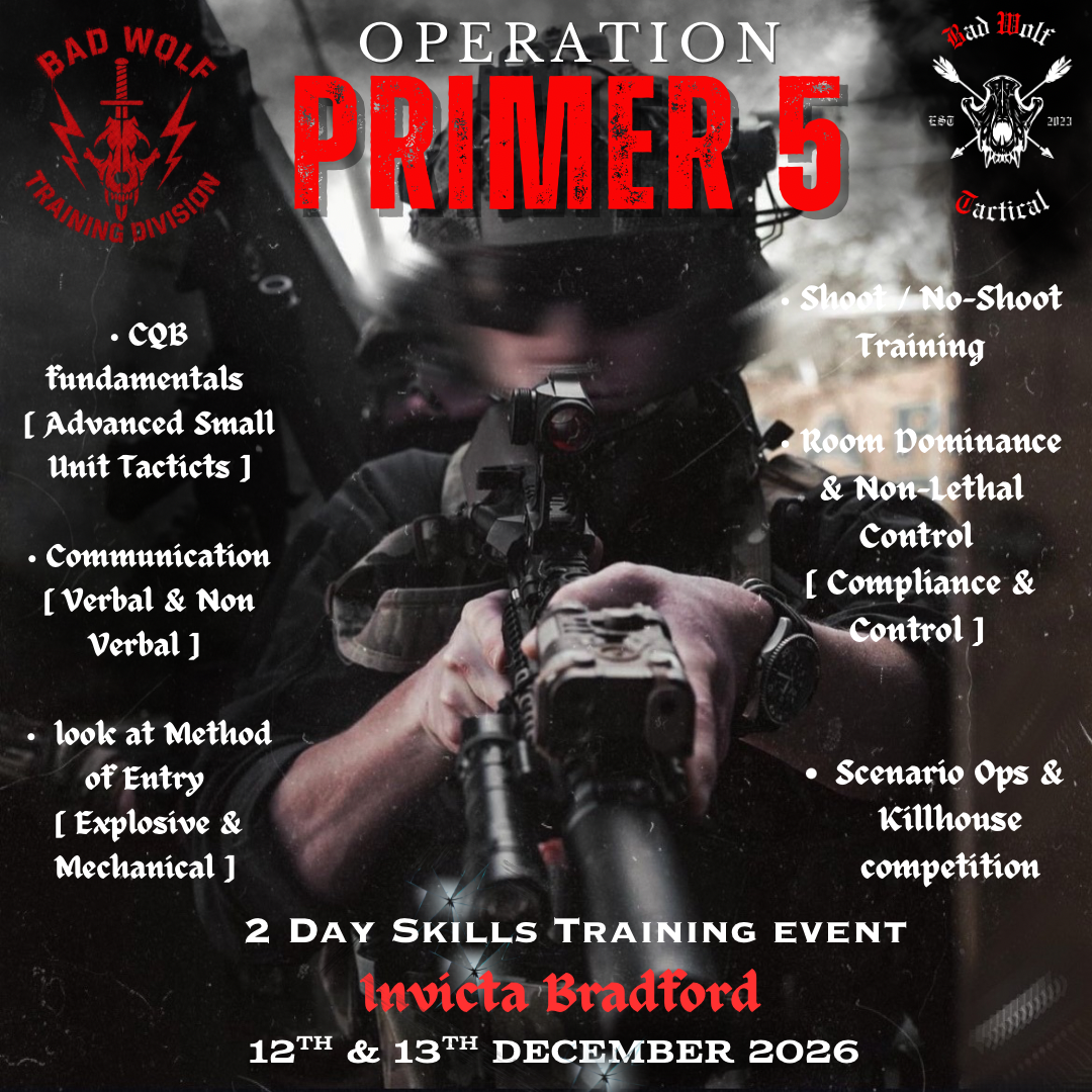 OP PRIMER 5 - 2 Day Skills Training Event