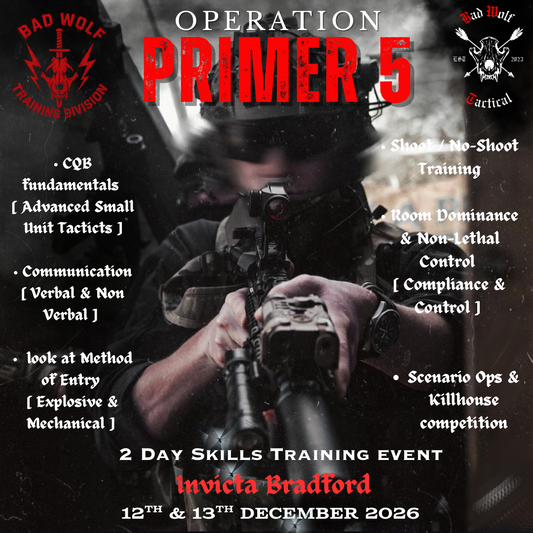 OP PRIMER 5 - 2 Day Skills Training Event