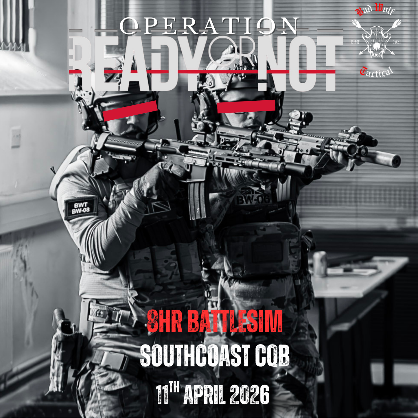 OP READY OR NOT  [ 8Hour Battlesim ]